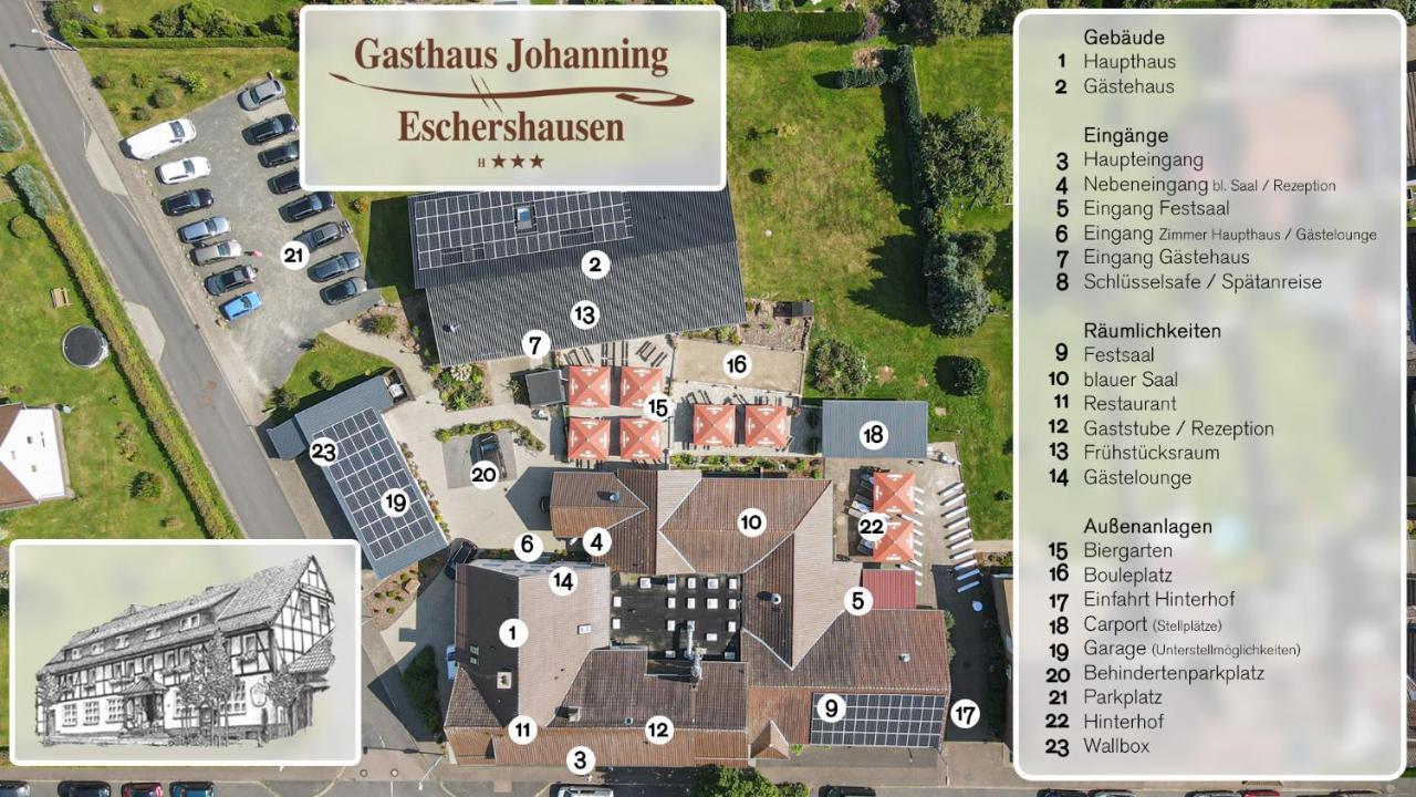 Gasthaus Johanning Ek Uslar Eksteriør bilde